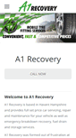 Mobile Screenshot of a1recovery.org